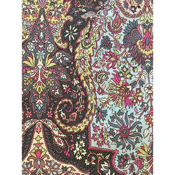 Blank London Kimono One Size Fits S M L XL Paisley Robe Cover Up Pink Boho Beach - Picture 14 of 14